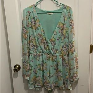 Floral romper